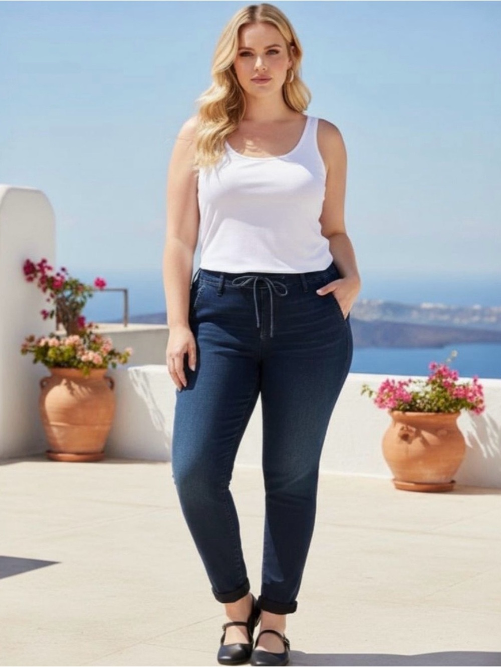 Torrid Pull on boyfriend straight super soft jeans NWT 5X short